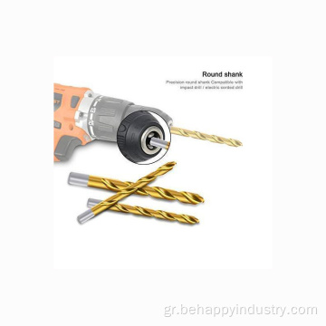 Κιτ Titanium Drill Bit για μέταλλο